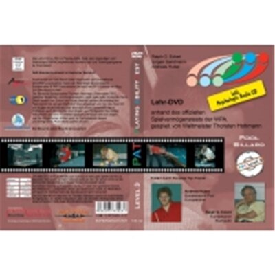 PAT Level 3 Lehr DVD Billardtraining Profi...