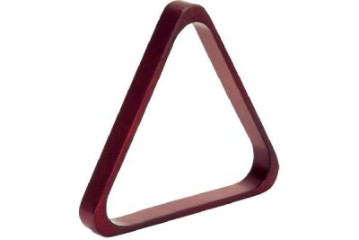 Dreieck Snooker 52,4mm Holz Farbe: mahagoni