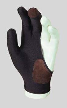Handschuh "Laperti" mit Lederbesatz links M