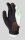 Handschuh "Laperti" mit Lederbesatz links