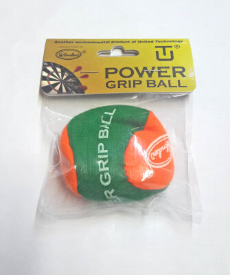 Designa Power Grip Ball Fingergrip Grün/Orange