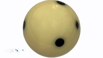 Aramith Spielball (Weisse) 57,2 Super Aramith Black Dot