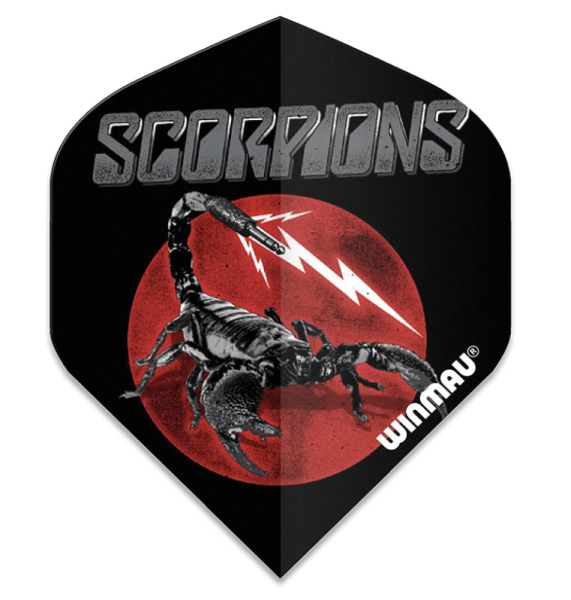Winmau Rhino Scorpions "Black Scorpion" Standard Flights
