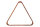Robertson Triangel Holz-Dreieck57,2mm Farbe: eiche