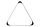 Robertson Triangel Holz-Dreieck57,2mm Farbe: weiss