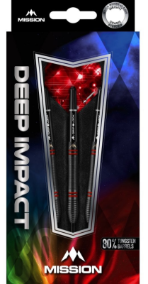 Mission Deep Impact Steeldarts Black M5 - 22g