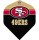 San Francisco 49ers Standard Dart Flights No2