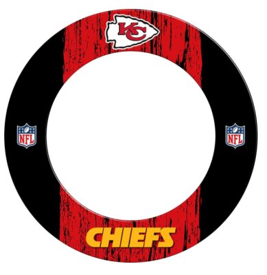 Dartboard Surround NFL Kansas City Chiefs