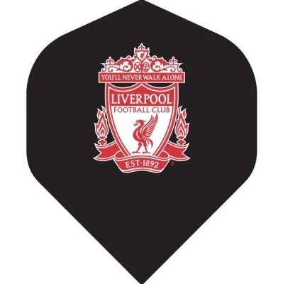 FC Liverpool Dart Flights Standard Black