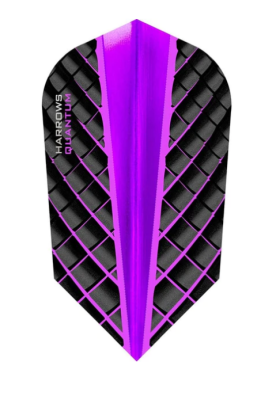 Harrows Quantum Slim Dart Flights Purple 5 Sets (15 Flights)