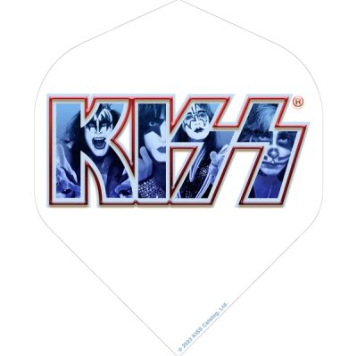 Mission Kiss Dart Flights Band Logo