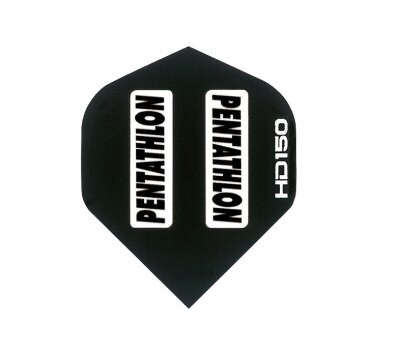 Pentathlon HD 150 Dartflights Standard Schwarz
