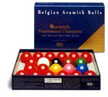 Snooker Kugelsatz 52,4 Aramith Tournament Champion