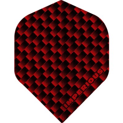 Ruthless Imperious Standard Dart Flights - 100 Micron - Rot