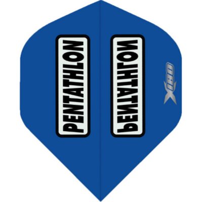 Pentathlon Flights X 180 Dartflights Standard Blau