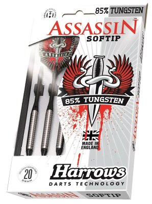Harrows Assassin 85% Tungsten 18Gr Style A Softip