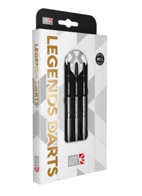 Legend Darts Steeldarts 90% Tungsten - 22g Pro Series - V23 - Smooth Scallop