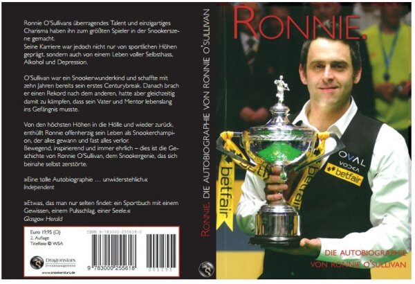 Ronnie OSullivan - Die Autobiographie - Deutsch, zweite Auflage