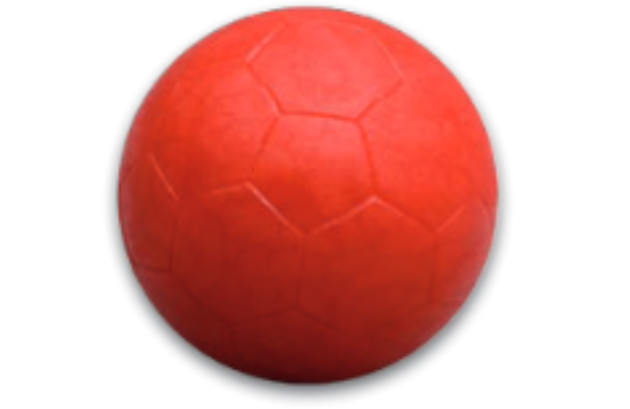 Qualitätsball 25 Stück Kickerbälle  Kickerball aus PE hart Fussballmuster 