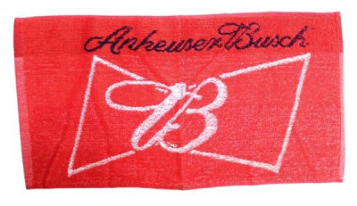 Queuepflege-Handtuch - Anheuser Busch - Bar Towel