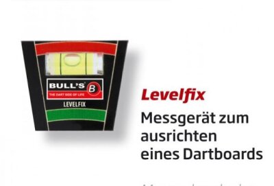 BULLS Levelfix Dartboard-Wasserwaage
