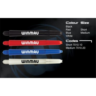 Winmau Signature Nylon Shafts blau short