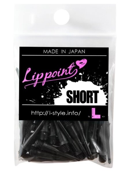 L-Style Shortlip Spitzen Lip Point Short 50 Stück Schwarz