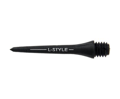 L-Style Hard Lip Carbon Spare Points Steeldart Spitzen 25mm 6 Stück