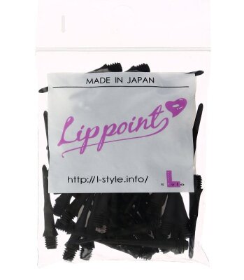 L-Style Lip Point Dartspitzen Schwarz Lippoint 50 St&uuml;ck