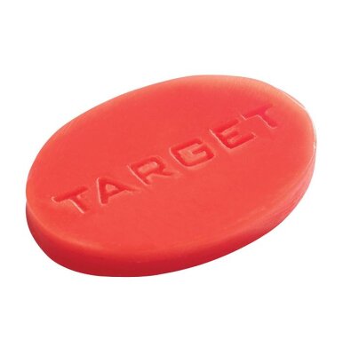 Target Fingergrip Wax Wachs mit Logo Orange