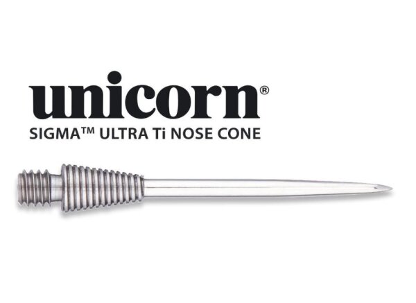 Unicorn Sigma Ultra Ti Titanium LP Grip 28mm Dartspitzen