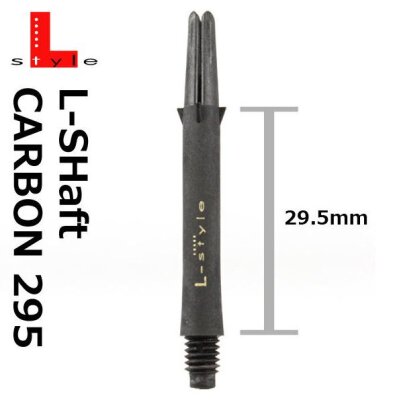 L-Style L Shafts Carbon Straight Locked Black inbetween...