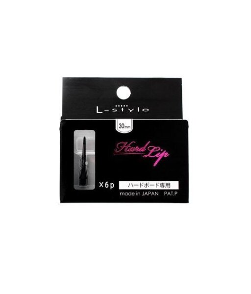 L-Style Hard Lip Carbon Spare Points Steeldart Spitzen 30mm 6 Stück