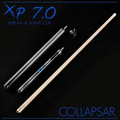 Collapsar Break Jump XP 7.0 Pool Billard Break & Jump Queue, grau