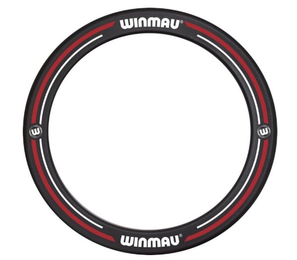 Winmau Pro 50 Dartboard Surround Schwarz/Rot
