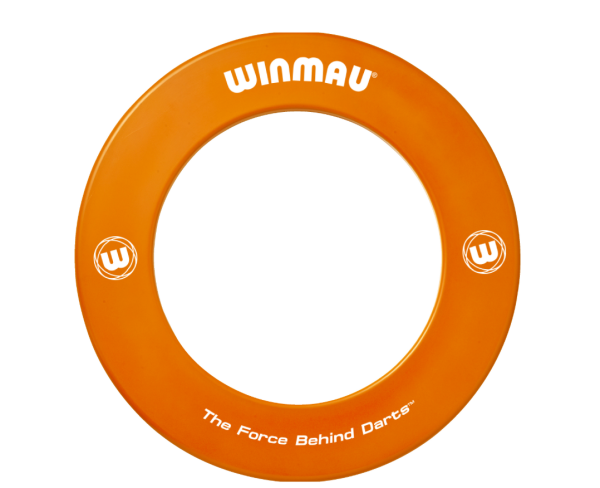 Winmau Surround (Dart-Catchring), Orange aus hochwertigem PU, Durchmesser ca. 68 cm