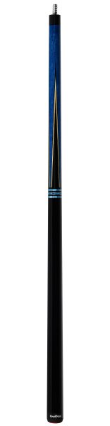 NovaRossi Satyr Carom Queue 11,8mm LD-Oberteil, Radial, schwarz/blau