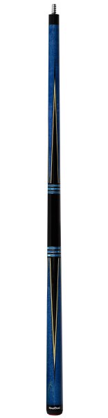 NovaRossi Satyr 2 Carom Queue 11,8mm LD-Oberteil, Radial, schwarz/blau