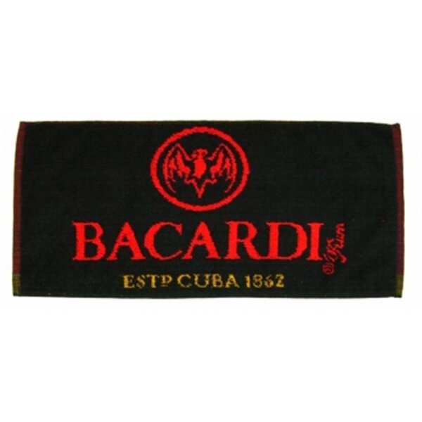 Queuepflege-Handtuch - Bacardi - Bar Towel