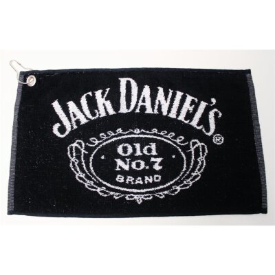 Queuepflege-Handtuch - Jack Daniels mit Oese - Bar Towel