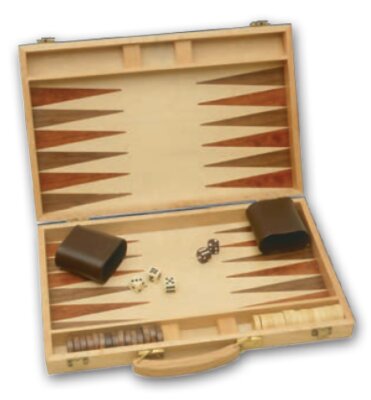 Backgammon Echtholz 45x60cm