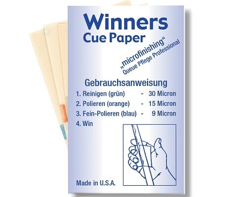 WINNERS Cue-Paper, das beliebte Reinigungsmittel aus den USA