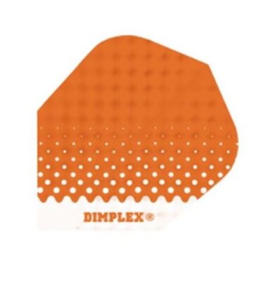Harrows Dimplex Standard Dart Flights Spotted Orange