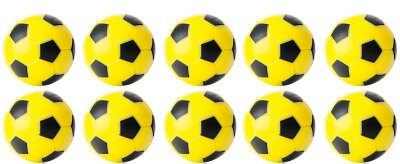 Kickerball WINSPEED-10er Set-gelb/schwarz