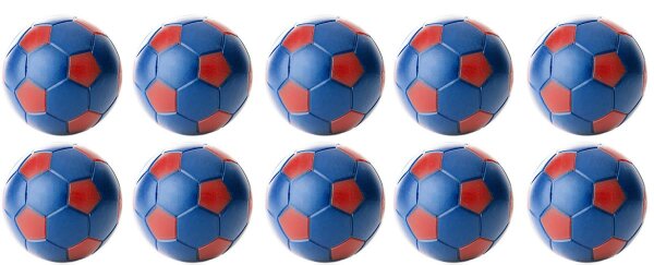 Kickerball WINSPEED-10er Set-blau/rot