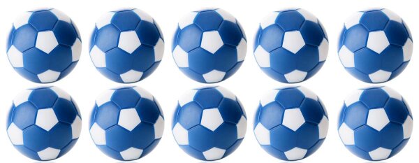 Kickerball WINSPEED-10er Set-blau/weiß