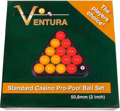 Ventura Casino Kugelsatz 50,8mm