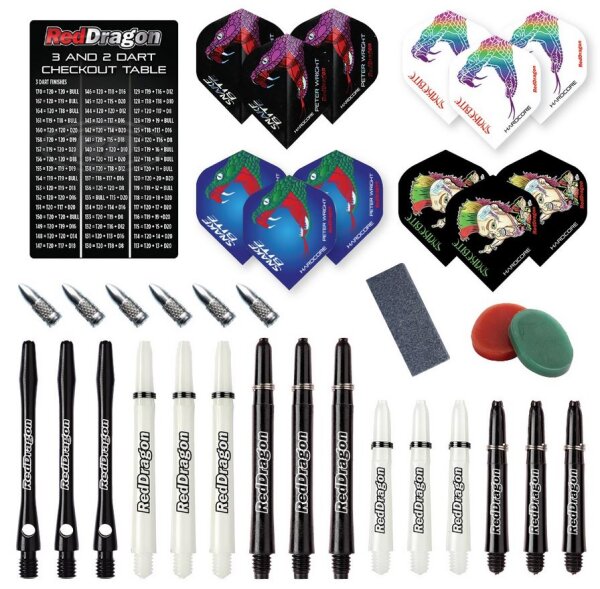 Red Dragon Peter Wright Accessory Pack - Zubehörpaket