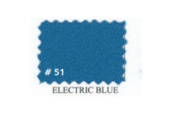 Simonis 760 Billiard Cloth - Pool Tuch 165cm breit,Standardfarbe, lfd. Dezimeter Electric Blue