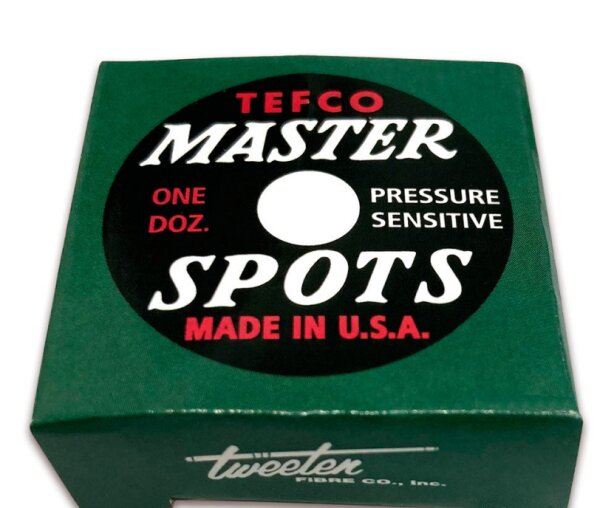 Tefco Master Spots 32mm, Anstoßpunkt - 12 Stück skl.